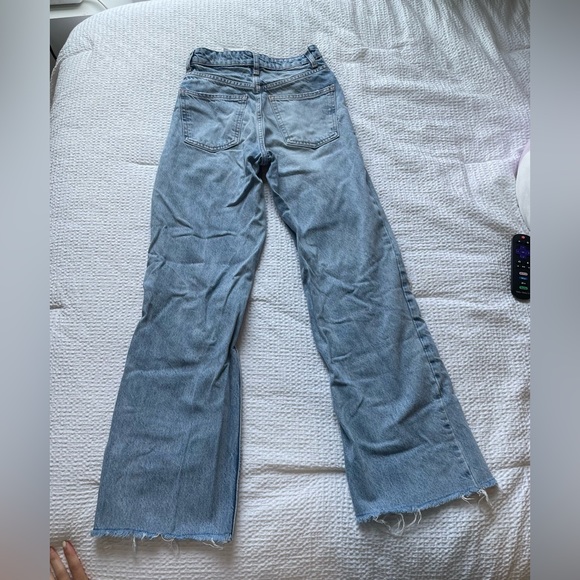 Zara high rise wide leg jeans size 2 - Picture 2 of 5